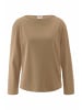 Hessnatur Hessnatur Heavy Jersey Longsleeve Relaxed aus reiner Bio-Baumwolle in camelbraun