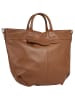 Samantha Look Handtasche echt Leder in cognac