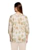 CARTOON Casual-Bluse mit Raffung in Nature/Green