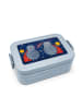 Mr. & Mrs. Panda Lunch Box Sternzeichen Zwilling Design ohne Spruch in Blau Pastell