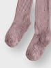 name it Strumpfhose NKFPANTYHOSE GLITTER RIB in woodrose