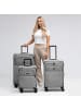 Redolz Essentials 12 THREE SET 4 Rollen Kofferset 3-teilig mit Dehnfalte grey2