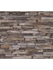 A.S. Création Tapete Stone Masonry in Braun 