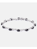 Diamant L'éternel Armband aus 375 Gelbgold mit Diamant mit Saphir