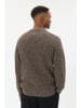 Matinique Strickpullover MAjobo Gerade Passform in Emperador