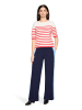 CARTOON Strickpullover mit Rundhalsausschnitt in Cream/Red