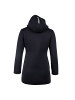 YEAZ NEOCOAT FEMALE Neoprenmantel in schwarz
