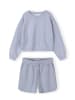 Minoti 2-tlg Bluse & Shorts 30SCUBA304 in Blau