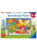 Ravensburger Ravensburger Kinderpuzzle - Freche Früchte - 2x24 Teile Puzzle für Kinder ab...