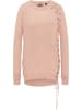 myMo ROCKS Damen Strickpullover in Nude