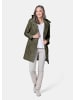 GOLDNER Modischer Regenparka mit Kapuze in oliv