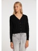 myMo Damen Strickjacke in Schwarz