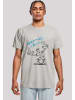 F4NT4STIC T-Shirt Fido Dido Points Normal Is Boring in grau meliert