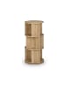 relaxdays Bücherregal in Natur - (H)104 x Ø 50 cm