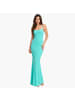 CFAB Maxi-Kleid in Türkis Mint