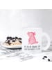 Mr. & Mrs. Panda Tasse Axolotl Niedlich mit Spruch in Transparent