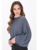 DreiMaster Women Pullover in grey blue