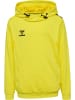 Hummel Kinder Hoodie "Hmlauthentic Pl Hoodie Kids" in Gelb