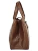 Cluty Handtasche echt Leder in cognac