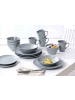 Ritzenhoff & Breker 6er Set Kaffeebecher Kitwe 370 ml in Grau