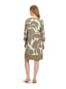 Betty Barclay Tunikakleid mit 3/4 Arm in Khaki/Nature