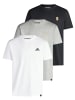 riverso  T-Shirt riverso RIVJay 3er Set Pack in Mehrfarbig