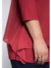 sheego Blusenshirt in rubinrot