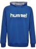 Hummel Baumwoll-Hoodie Hmlgo Cotton Logo Hoodie in TRUE BLUE