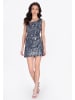 faina Women Dress in blue denim
