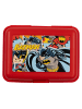 Batman DC Comics Batman Brotdose Comic Lunchbox Butterbrotdose Trennwand in rot