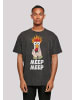 F4NT4STIC Oversize T-Shirt Disney Muppets Meep Meep in schwarz