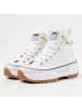 British Knights Sneaker Kaya mid fly in weiss/goldfarben
