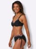 WITT WEIDEN Bikini in schwarz-weiß-terra-bedruckt