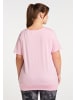 Venice Beach V-Shirt Curvy Line Sui in cameo rose