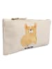 Mr. & Mrs. Panda Pencil Case Corgie ohne Spruch in Weiß
