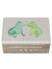 Mr. & Mrs. Panda Geschenkdose Frosch Liebe ohne Spruch in Grau Pastell
