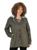 Ulla Popken Trenchcoat in lodengrün