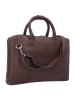 Cowboysbag Pitton Aktentasche Leder 41 cm Laptopfach in coffee