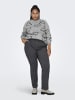 ONLY Carmakoma Strickpullover in Light Grey Melange