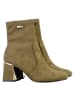 Les Tropéziennes par M Belarbi Stiefelette aus Dam-Leder Grün