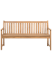 Beliani Gartenbank VIVARA in Braun - (W) 160 x (H) 88 x (L) 61 cm