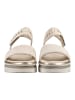 Gabor Sandalen in Beige/Gold