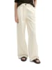 Marc O'Polo Weite Bundfaltenhose in White Cotton