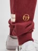 Sergio Tacchini Sergio Tacchini Herren Sergio Tacchini Orion Rib Velour Trainingshose in merlot