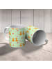 Mr. & Mrs. Panda Kaffeetasse Füchse Liebe ohne Spruch in Grün