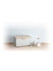 5five Simply Smart Brotkasten aus Metall SENSIA mit Bambusdeckel in Beige, 20,8 x 23,5 x 35,5 cm
