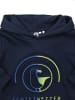 SCHIETWETTER Kinder Hoodie Toni, Kapuzenpullover mit 3D-Druck, in navy-lime