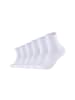 Skechers Socken 6er Pack mesh ventilation in Weiß