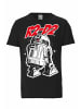 Logoshirt Printshirt R2-D2 in schwarz