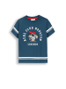 Coccodrillo T-Shirt mit kurzen Ärmeln in blau